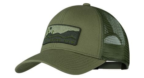 Buff explore trucker cap grün l/xl