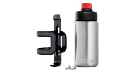 Gourde en acier inoxydable woom Glug argenté