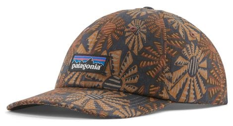 Casquette unisexe patagonia p-6 label trad marron