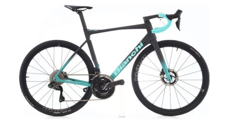 Produit reconditionné · Bianchi Specialissima RC Di2 12V · Gris / Vélo de route | Très bon état
