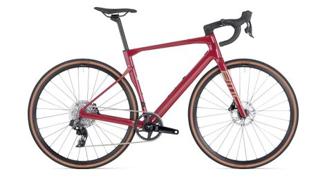 Bmc roadmachine x two road bike sram rival xplr etap axs 12s 700 mm rosso scuro