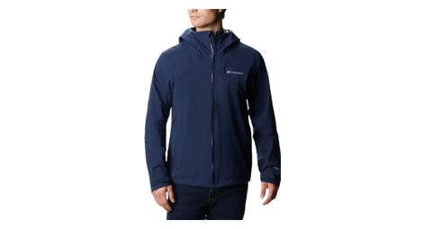 Columbia omni-tech ampli-dry shell wasserdichte jacke blau herren