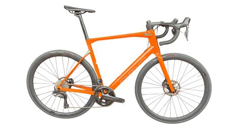 Vélo de Route BMC Roadmachine One Shimano Ultegra Di2 12V 700 mm Orange Apricot 2023 T.58 184/192cm - Produit Reconditionné