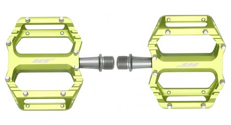 Paire de Pédales Plates HT Components AR09 Vert