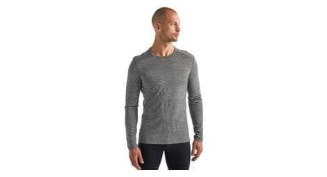 Maillot manches longues icebreaker mérinos 200 oasis gris