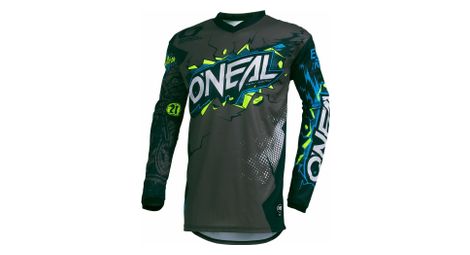 Maillot manches longues enfant o neal element youth villain gris