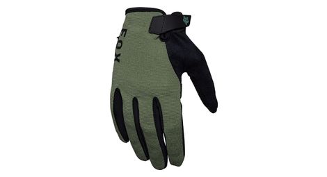 Lange handschuhe für frauen fox ranger grün
