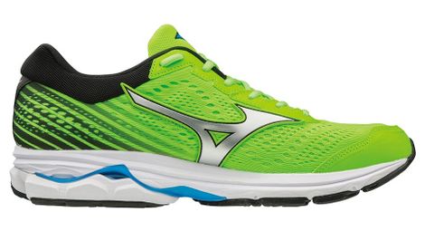 Chaussures de running mizuno wave rider 22 vert