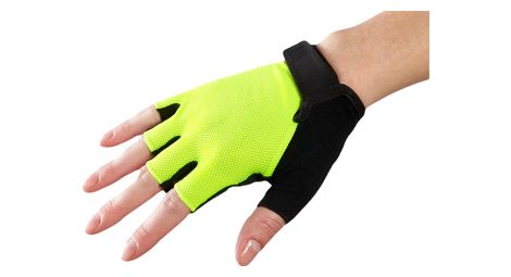 Gants courts femme bontrager solstice gel jaune