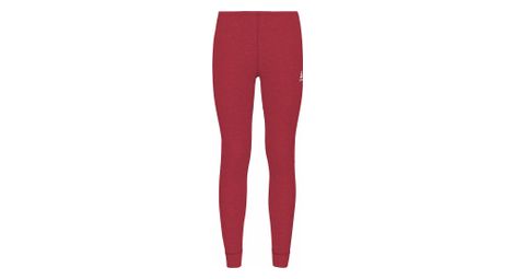 Collant long enfant odlo active warm eco rouge