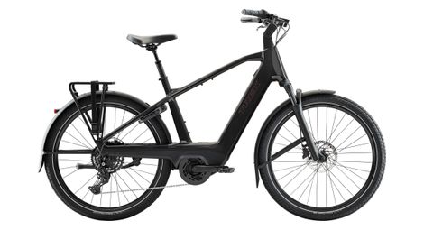 Vélo de Ville Électrique Trek Charter+ 4 R9 Stepover Shimano Cues 9V 800Wh 700 mm Noir 2026