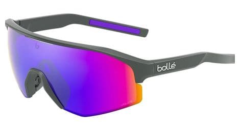 Lunettes de soleil bollé lightshifter titanium matte - volt+ ultraviolet polarisé