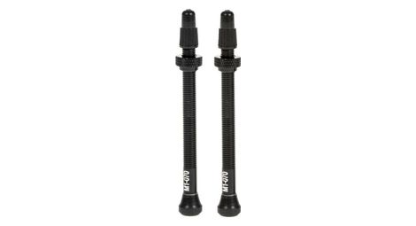 Par de válvulas fulcrum tubeless presta negras 90 mm