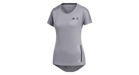 Maglia manica corta adidas five ten donna trailcross grigio