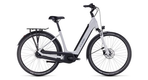 Cube supreme hybrid one 400 easy entry electric city bike shimano nexus 7s 400 wh 700 mm grau 2023