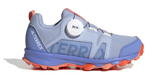 Chaussures de Trail Running Enfant adidas Terrex Agravic Boa Bleu Rouge