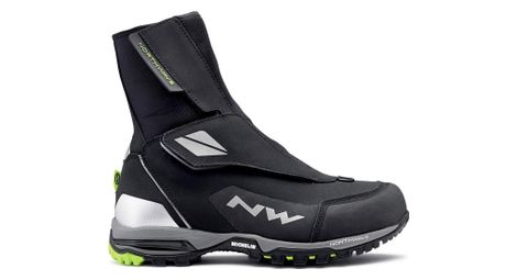 Zapatillas de invierno northwave mtb himalaya negro / verde