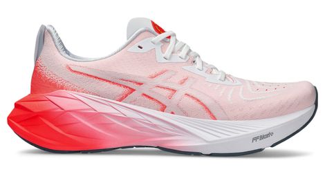 Asics novablast 4 running shoes white red 41.1/2