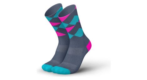 Incylence peaks running socks blue pink 43-46