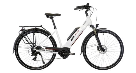 Beursfiets - sunn urb start elektrische stadsfiets shimano altus/tourney 8v 400 wh 700 mm wit 2023