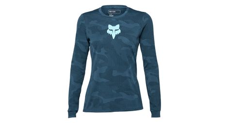 Maillot manches longues femme fox ranger trudri bleu