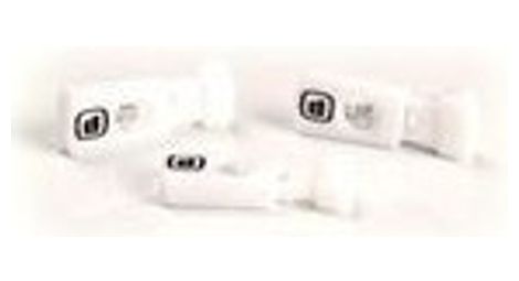 Lace lockers zerod pour ceinture porte dossard set de 3 white