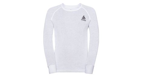Maillot manches longues odlo active warm eco blanc enfant