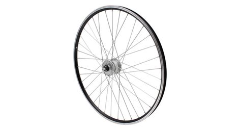 Roue vtc 700x35 avant er10 alu noir double paroi moy shimano dynamo dh2n 6 volt-2.4w