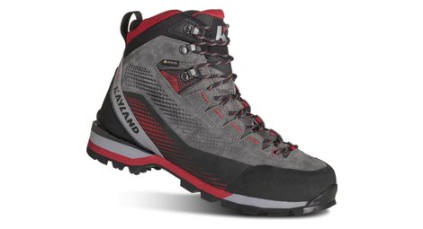 Chaussures de randonnée kayland grand tour gore-tex gris/rouge