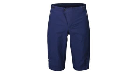 Shorts mtb essential enduro poc no liner turmaline blu navy