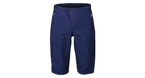 Short vtt sans peau poc essential enduro bleu turmaline navy