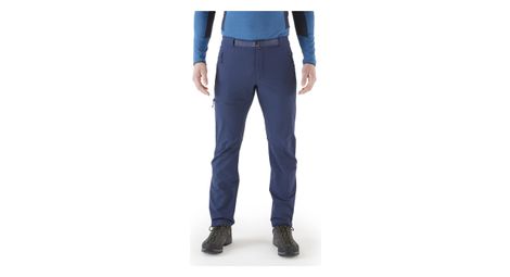 Pantalon softshell rab incline as bleu