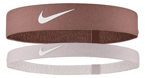 Cinta de pelo nike flex (x2) rosa