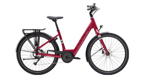 Vélo de Ville Électrique Trek Verve+ 1 Lowstep 400Wh Shimano Acera 8V Rouge T.M 165/175cm - Produit Reconditionné
