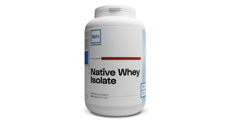 Whey native isolate (1kg) - nutrimuscle - chocolat -  whey isolate