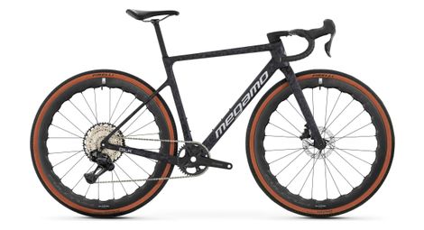 gravel bike megamo silk 03 shimano grx di2 12v 700 mm black purple 2026