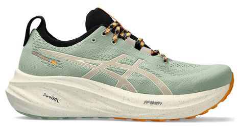 Asics gel nimbus 26 tr laufschuhe grün beige 41.1/2