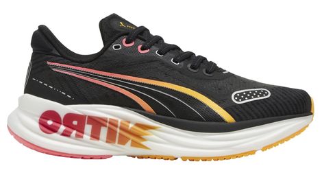 Scarpe da corsa puma magnify nitro tech 2 black orange donna 39