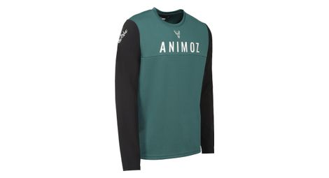 Maillot manches longues animoz wild vert