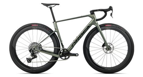 Vélo de gravel orbea terra race m21eltd 1x sram force xplr axs 13v 700 mm vert spaceship 2026