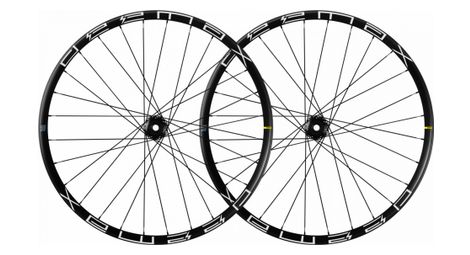 Paire de roues mavic e deemax 35 27 5  boost 15x110 12x148 mm center lock