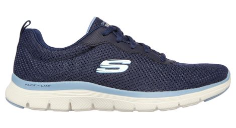 Zapatillas Lifestyle Skechers Flex Appeal 4.0 Brilliant View Azul para mujer