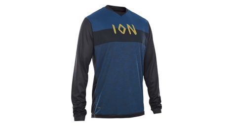 Maglia manica lunga ion scrub amp blu / nera