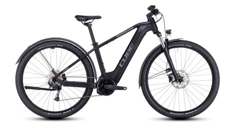 Cube reaction hybrid performance 500 allroad mtb rígida eléctrica shimano alivio 9s 500 wh 27.5'' negro 2023