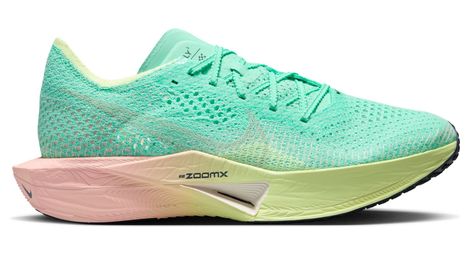 Zapatillas de running nike vaporfly 3 verde/turquesa, mujer