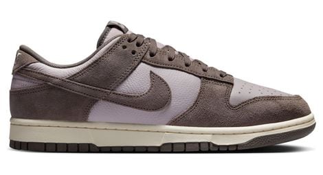 Chaussures sportswear nike dunk low retro se leather/suede violet/gris homme