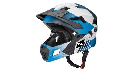 Casque de vélo pour enfants, absorption des chocs- Noir/Bleu S