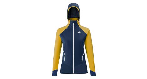 Chaqueta térmica millet pierra ment ii azul amarillo hombre