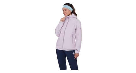 Veste Imperméable Mammut Crag Hooded Violet Femme