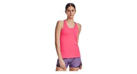 Debardeur femme under armour heatgear armour racer rose